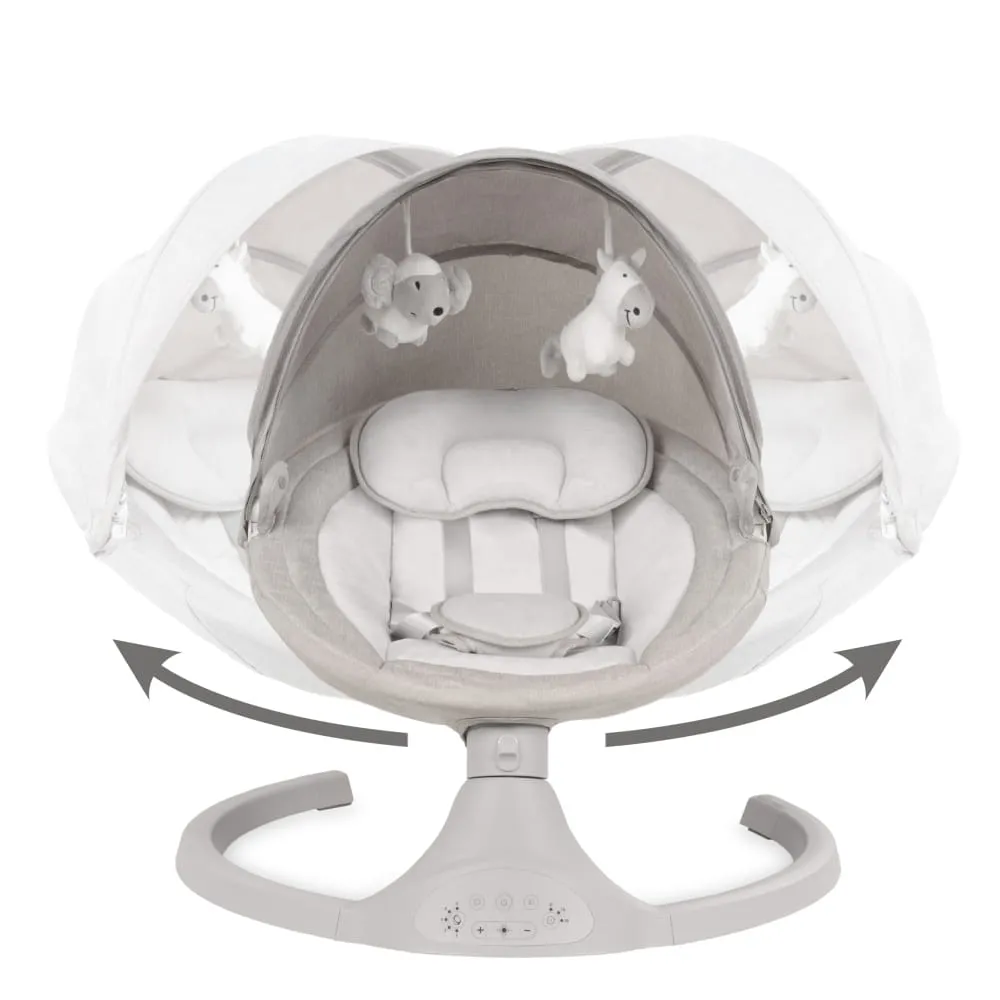 Шезлонг - качели Kidwell Luxi light melang